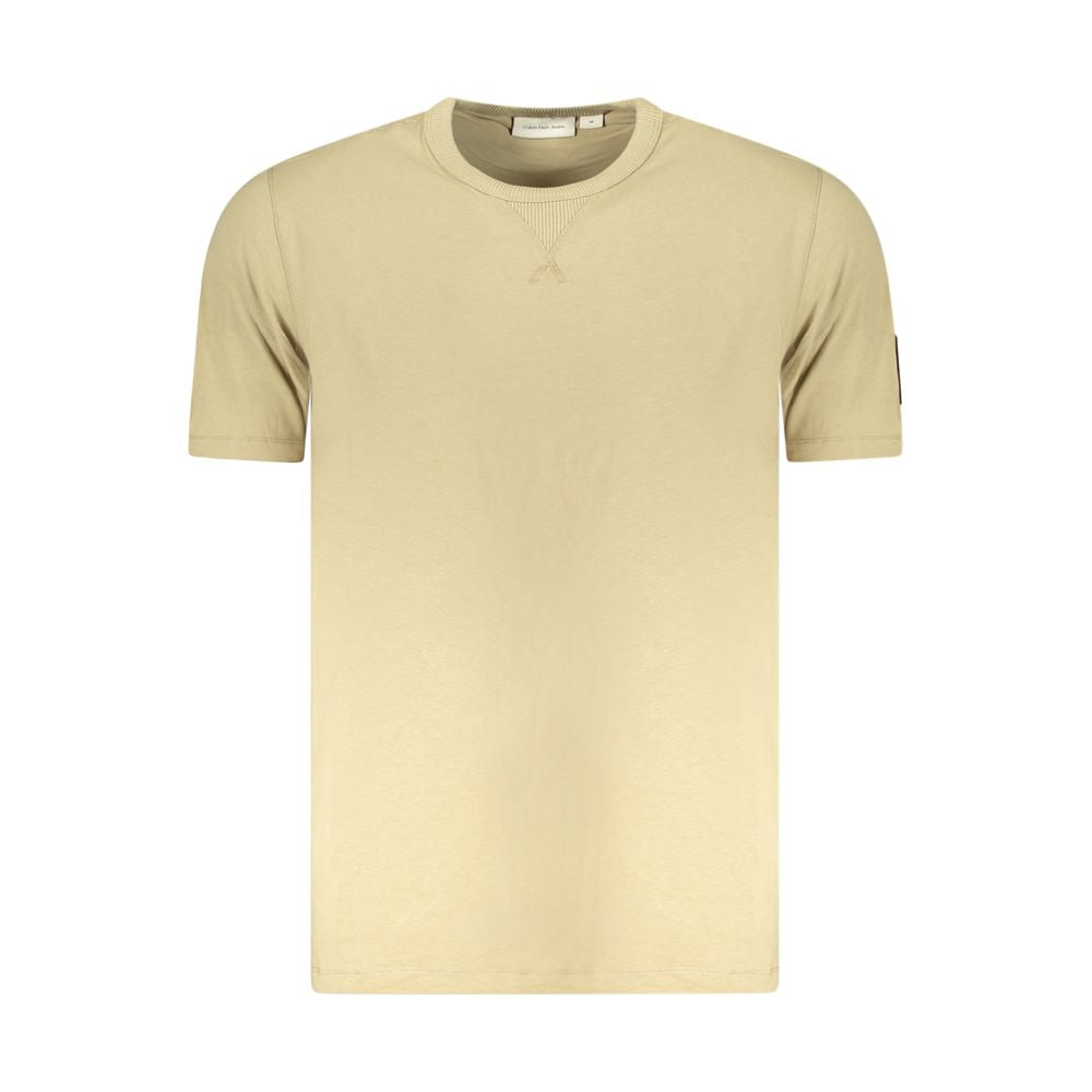 Calvin Klein Grünes Baumwolle Männer T-Shirt