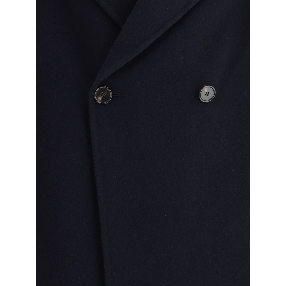 Aftercoat Double-breasted long coat