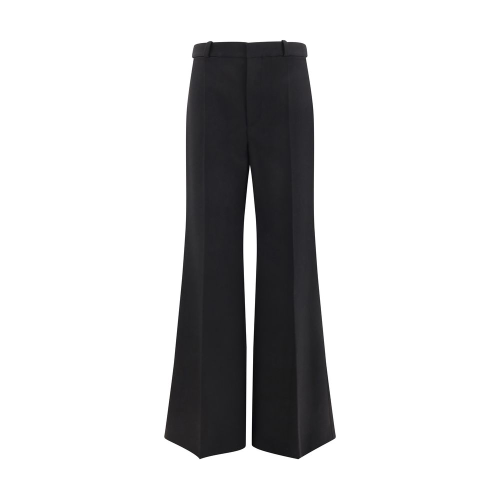 Chloé wool flared trousers