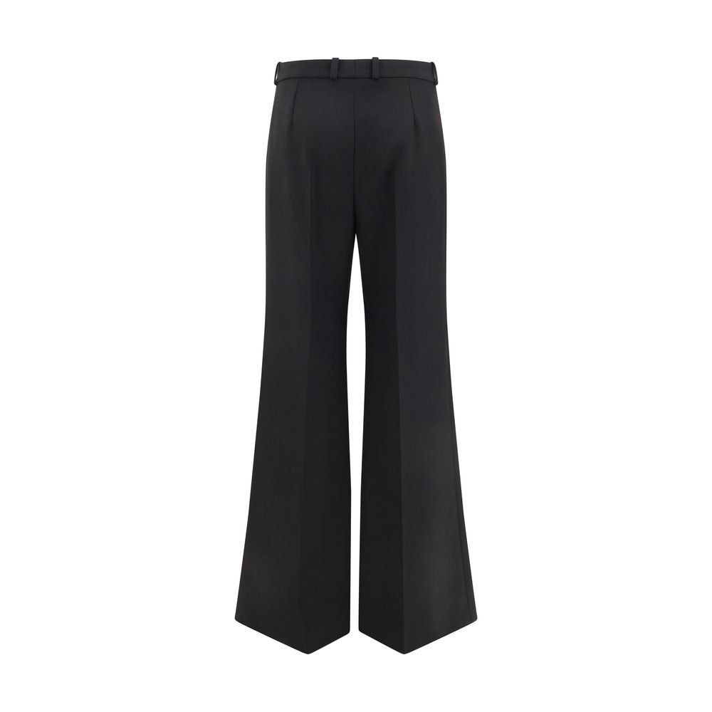 Chloé wool flared trousers