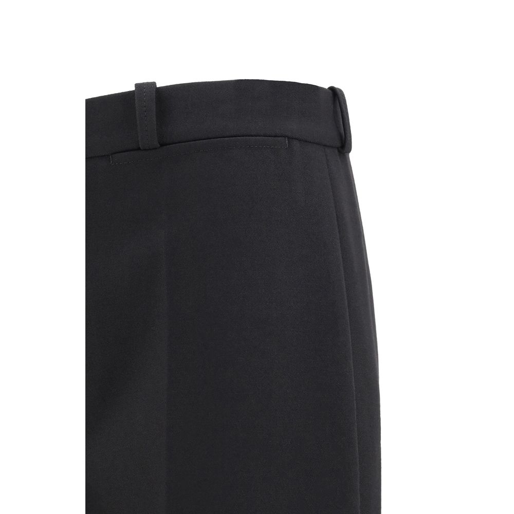 Chloé wool flared trousers