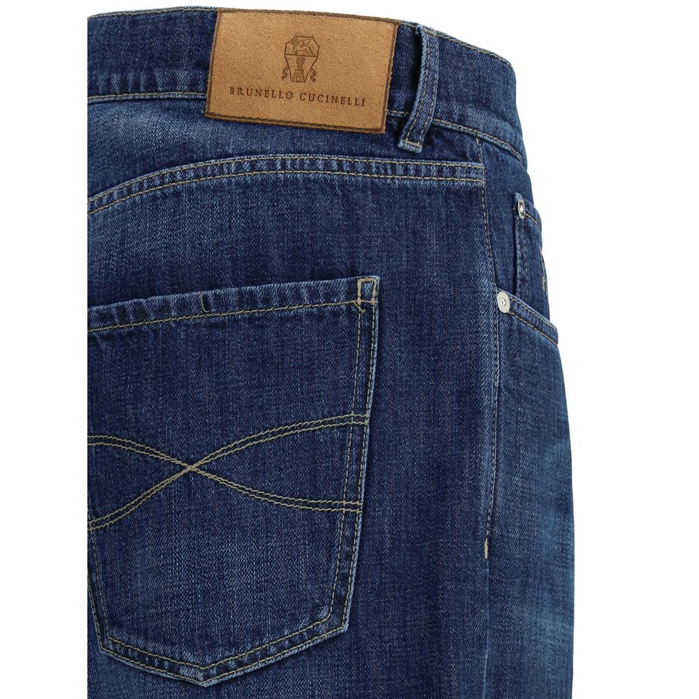 Brunello Cucinelli Manschettenjeans