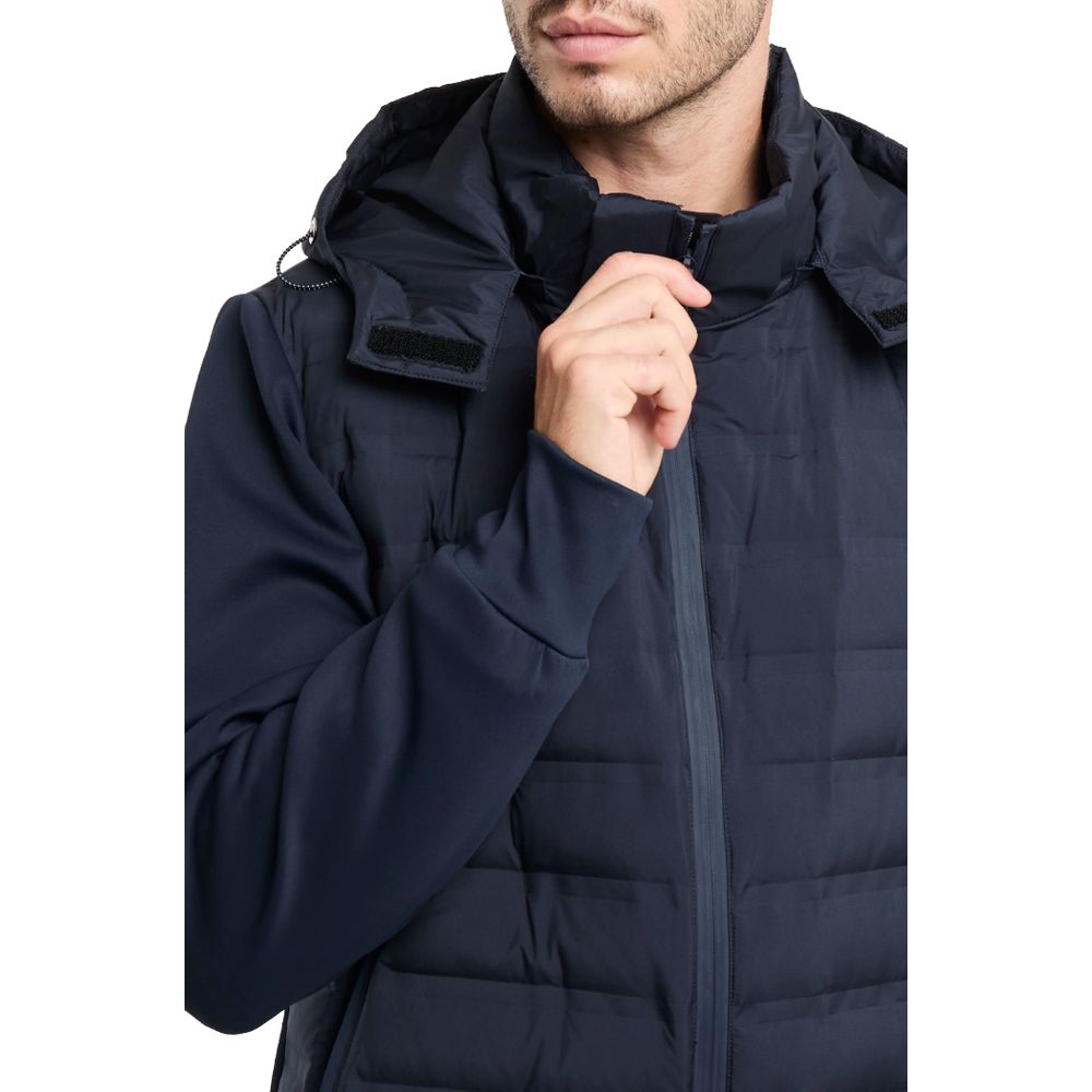 People Of Shibuya Blaue Polyester-Jacke