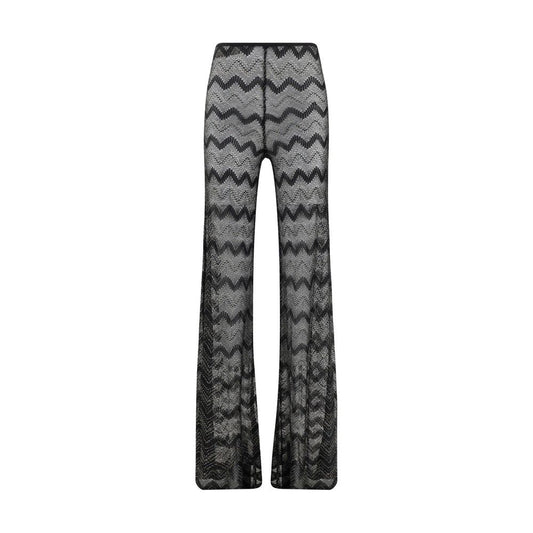 Missoni Zickzack-gemusterte Lamé-Hose