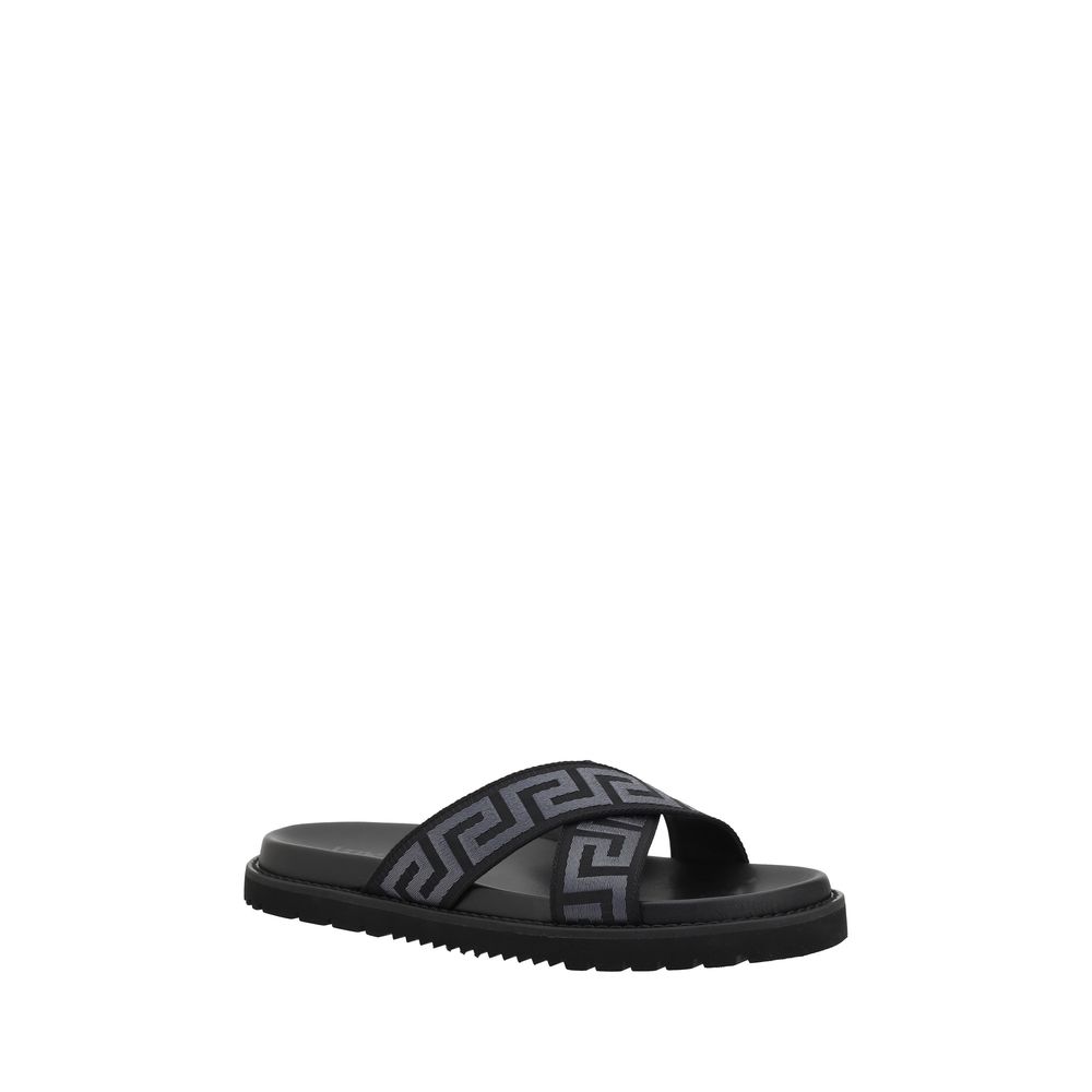 Versace Greca-Muster Sandalen