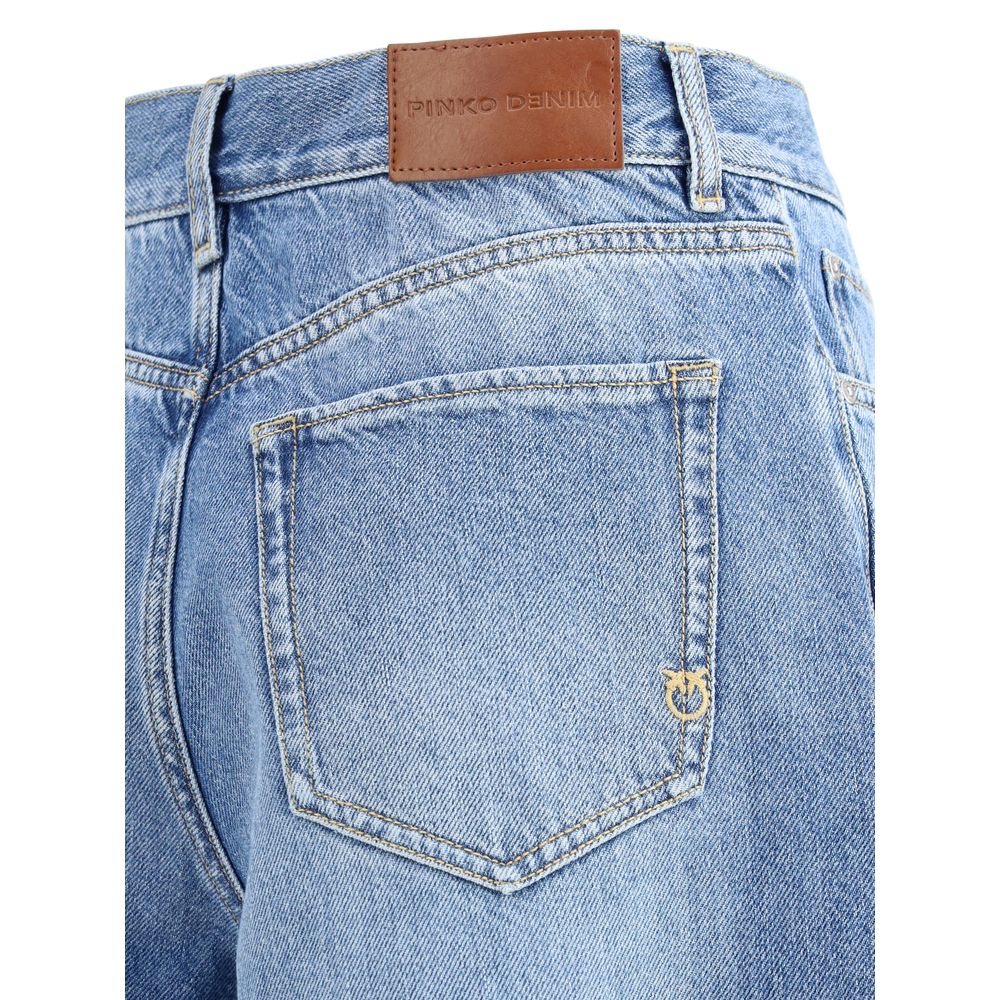 PINKO Knielange Denim-Shorts