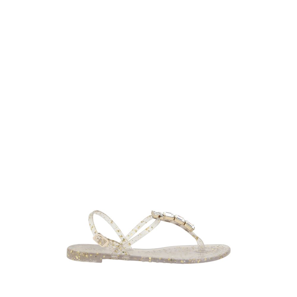 Casadei Swarovski-Gelee-Sandalen