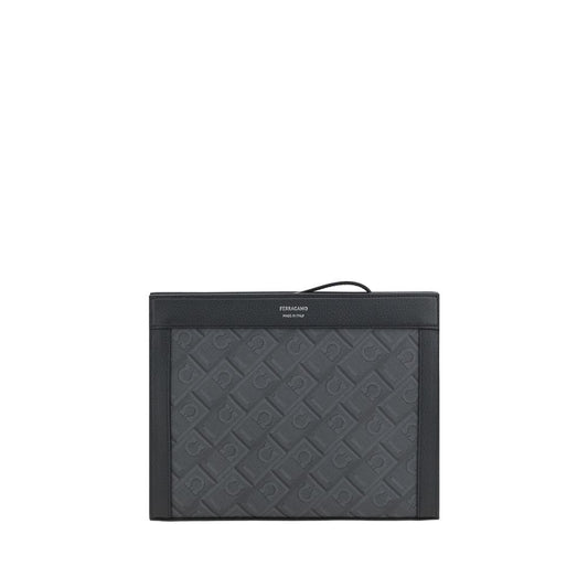 Ferragamo Gancini pattern bag