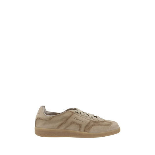 Santoni leather sneakers