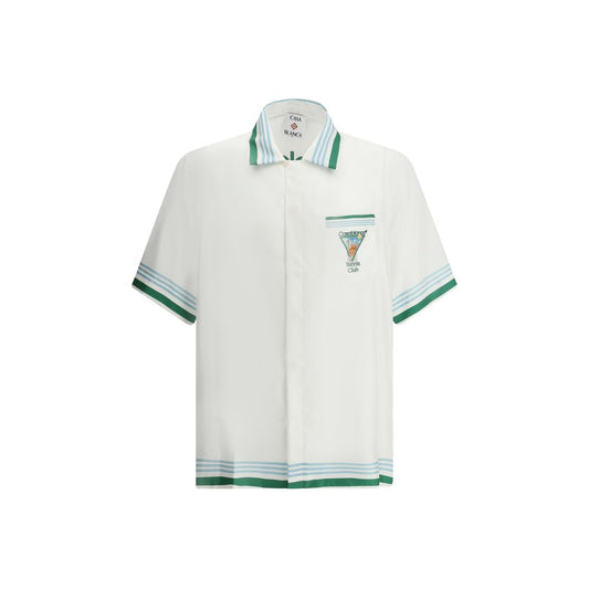 Casablanca shirt with Cuban collar