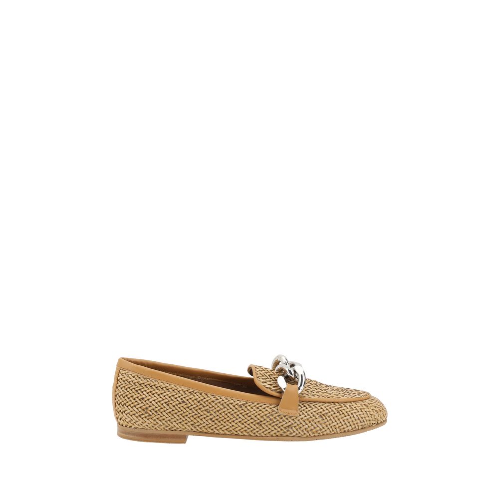 Casadei Loafers aus gewebtem Leder