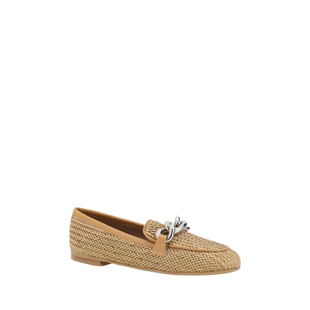 Casadei Loafers aus gewebtem Leder