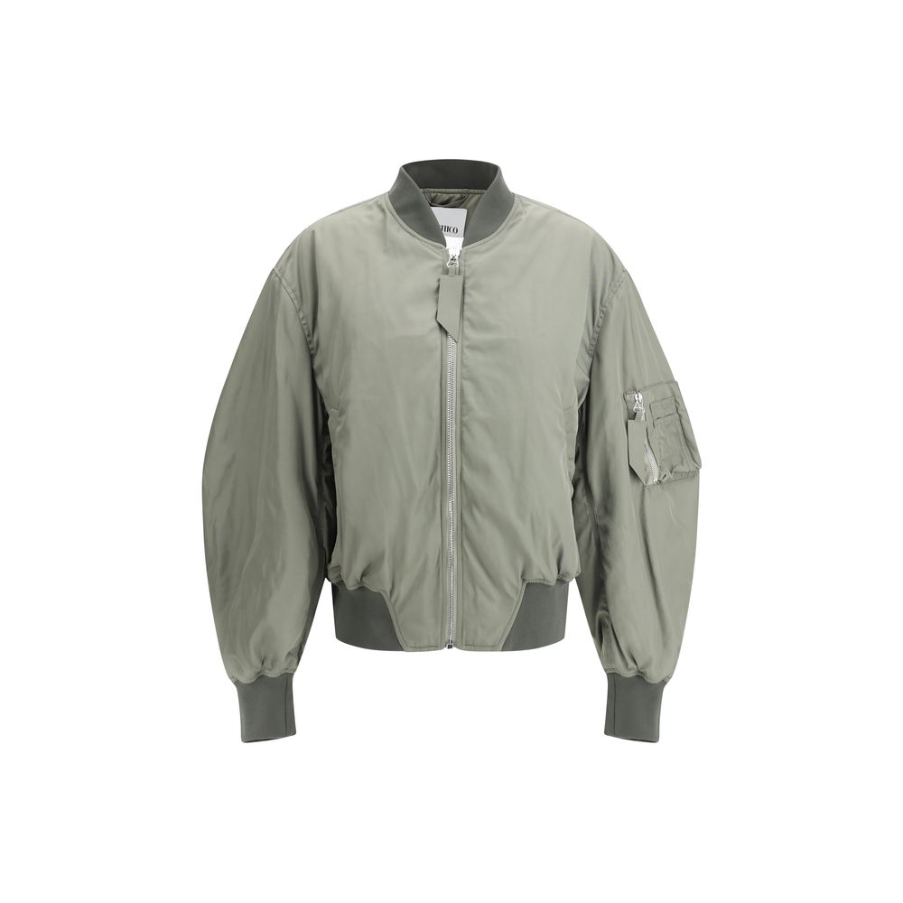 The Attico Nylon-Bomberjacke