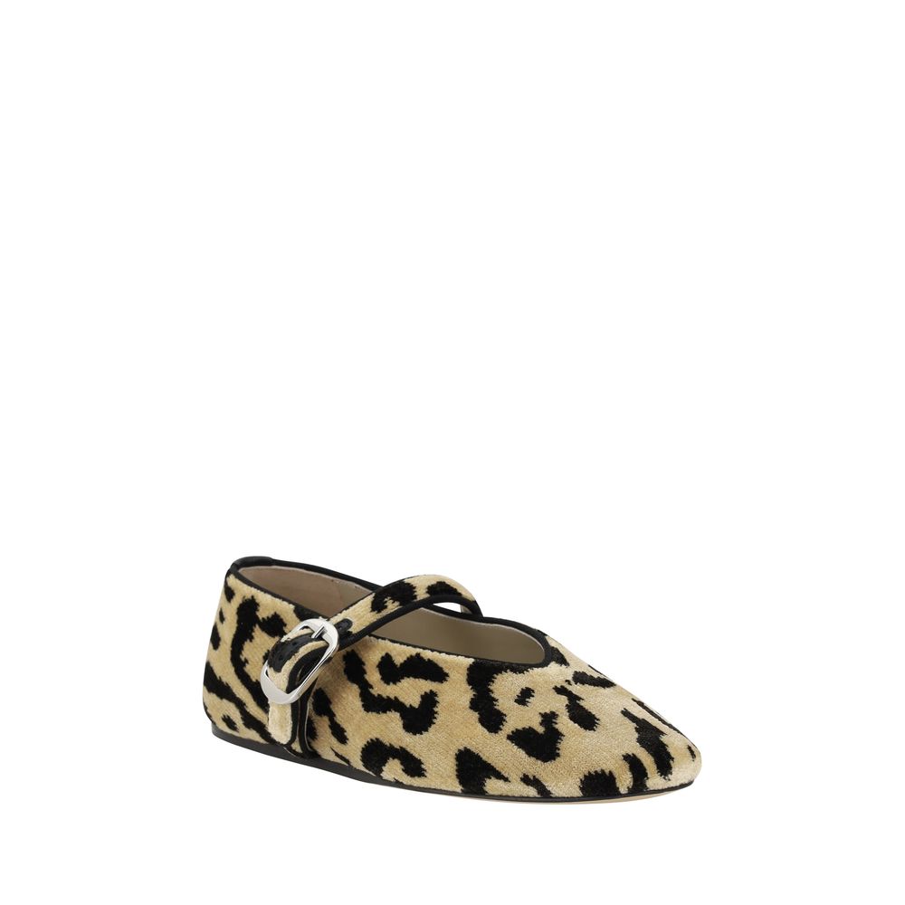 LE MONDE BERYL Leopard Stella Ballerinat