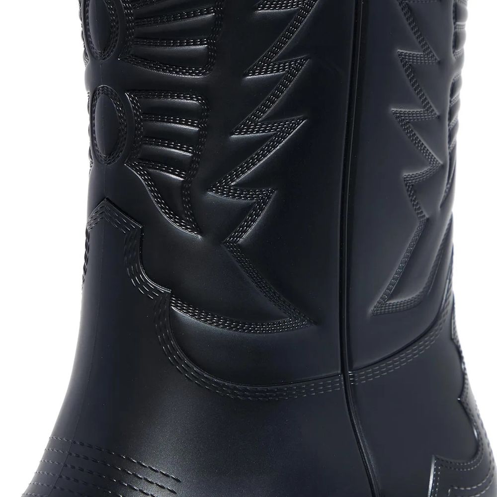 Dior Schwarzer Lederstiefel