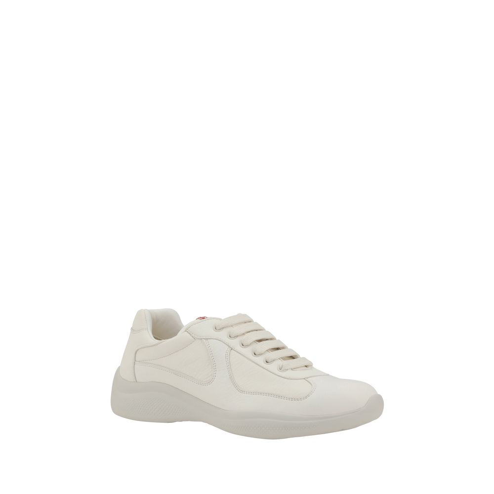 Prada leather sneakers