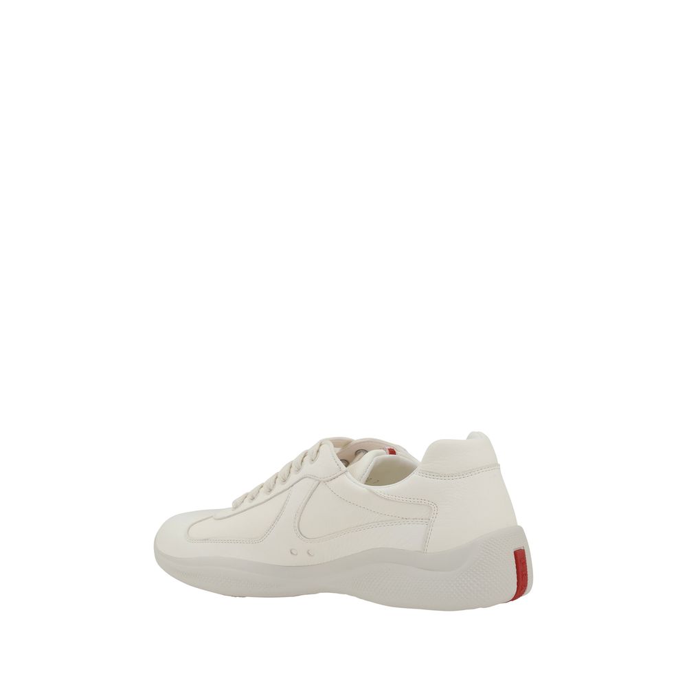 Prada leather sneakers