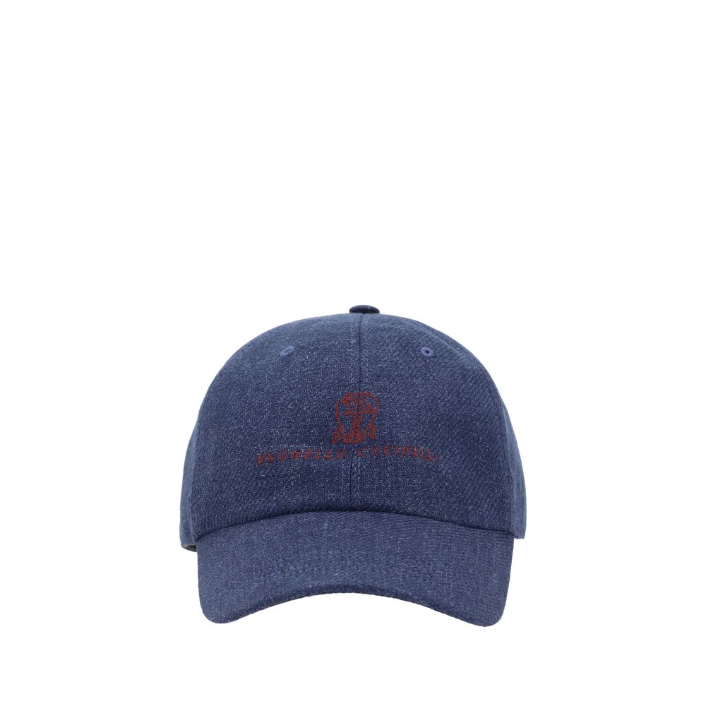 Brunello Cucinelli baseball cap with logo