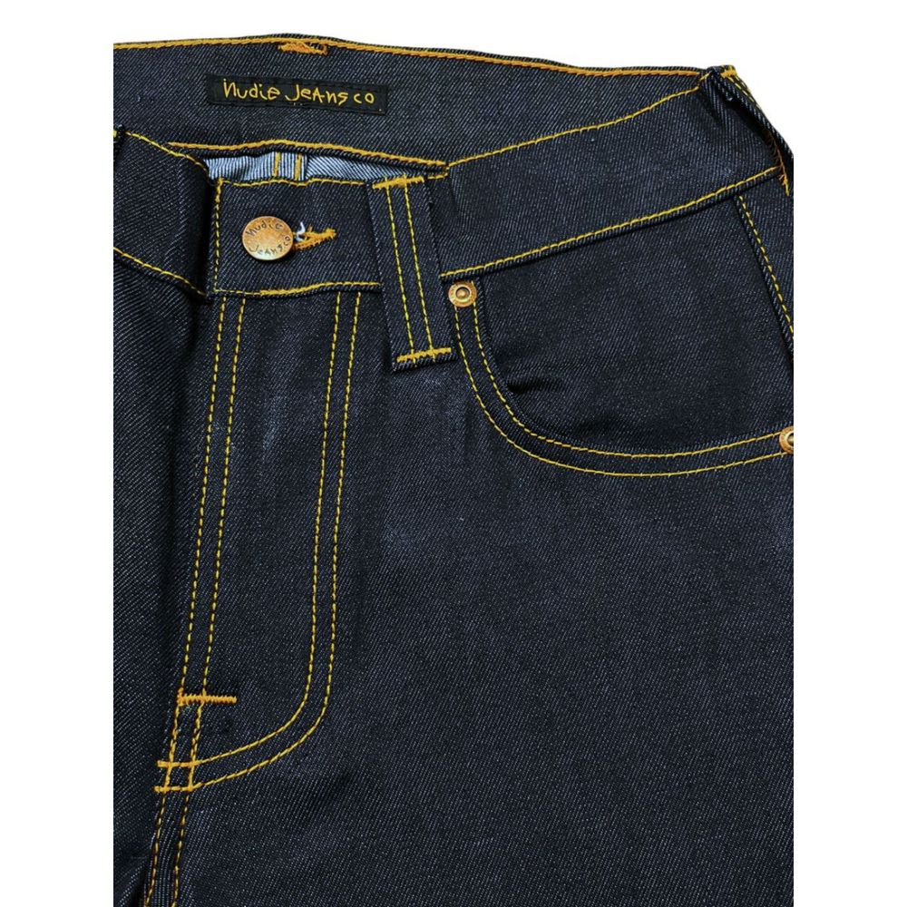 Nudie Jeans Blaue Baumwolle Damenjeans