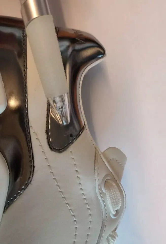 Dolce & Gabbana Weiß Silber DAYMASTER Leder Turnschuhe Männer Schuhe