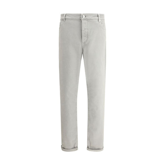 Brunello Cucinelli Jeans mit umgeschlagenem Saum