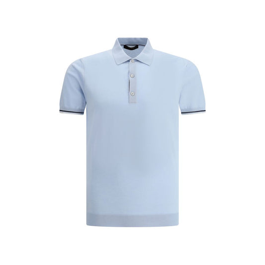 MooRER Baumwoll-Poloshirt