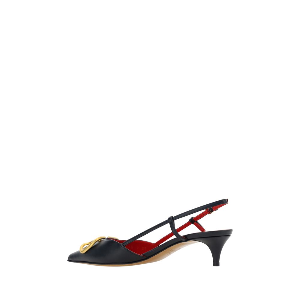 Valentino Garavani VLogo Slingback-Pumps