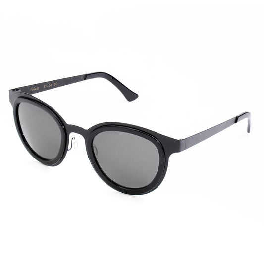 LGR Black Stainless Steel Sunglasses