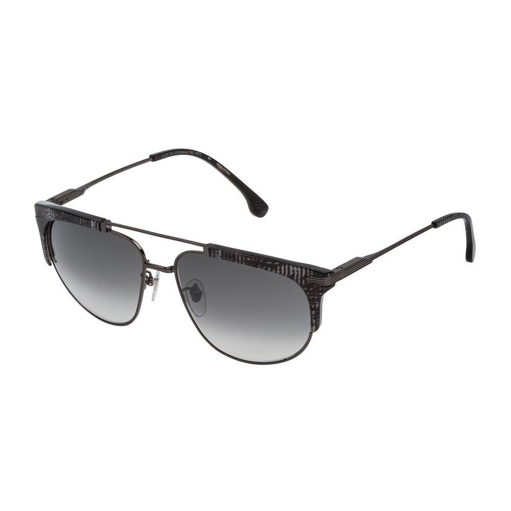 Lozza Braune Metall-Sonnenbrille