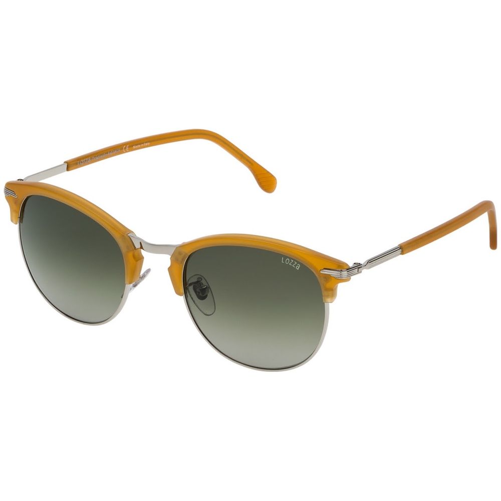 Lozza Braune Metall-Sonnenbrille