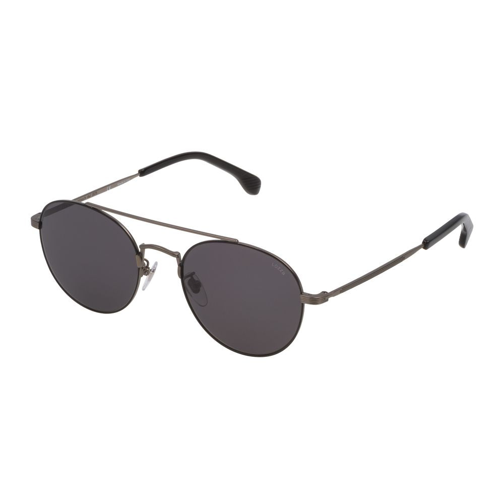 Lozza Braune Metall-Sonnenbrille