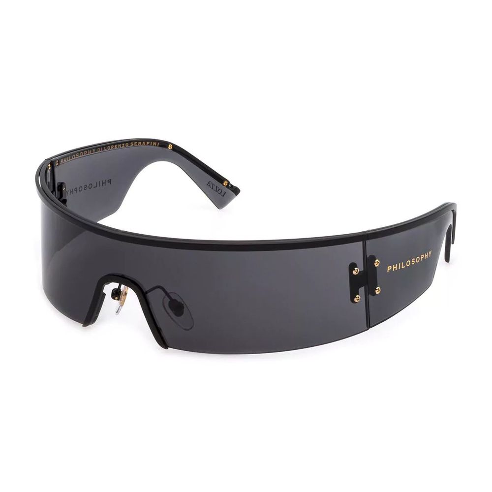 Lozza Black Metal Sunglasses