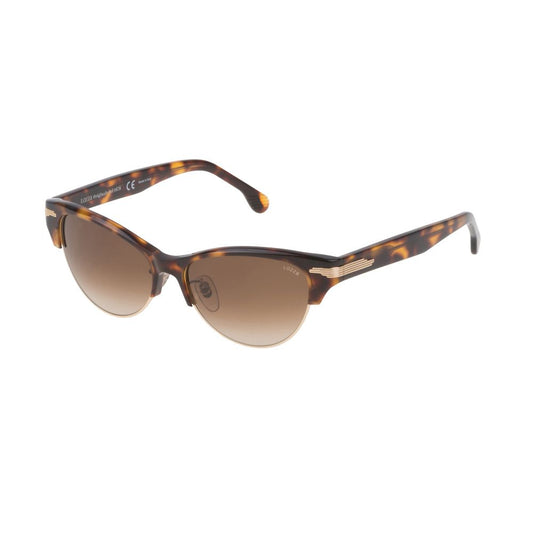 Lozza Braune Acetat-Sonnenbrille