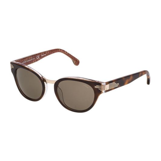 Lozza Braune Acetat-Sonnenbrille