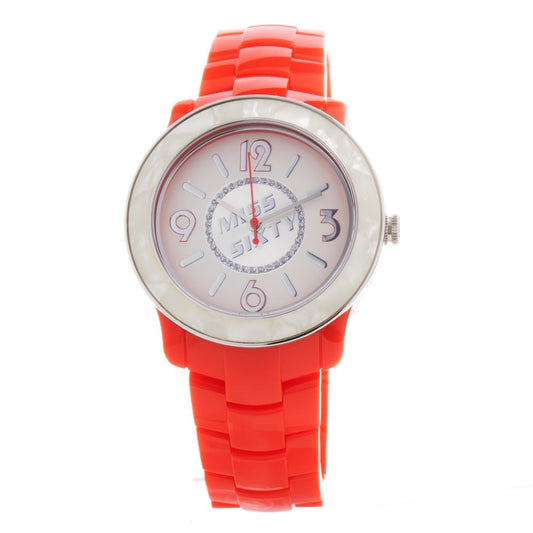 Miss Sixty Rote Polyethylen-Uhr