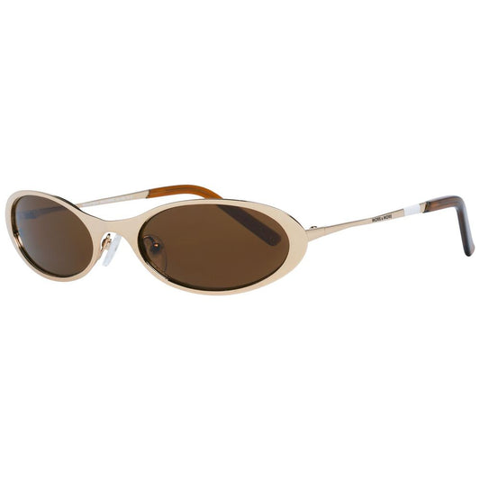 More &amp; More Golden Metal Sunglasses