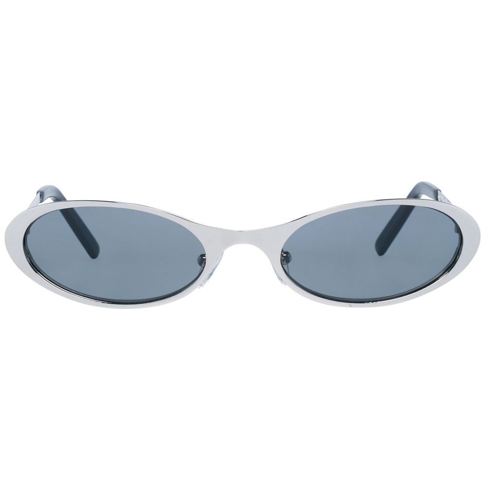 More & More Silberne Metall-Sonnenbrille