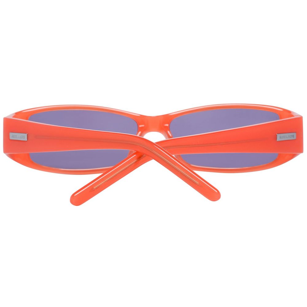 More &amp; More Orange Plastic Sunglasses