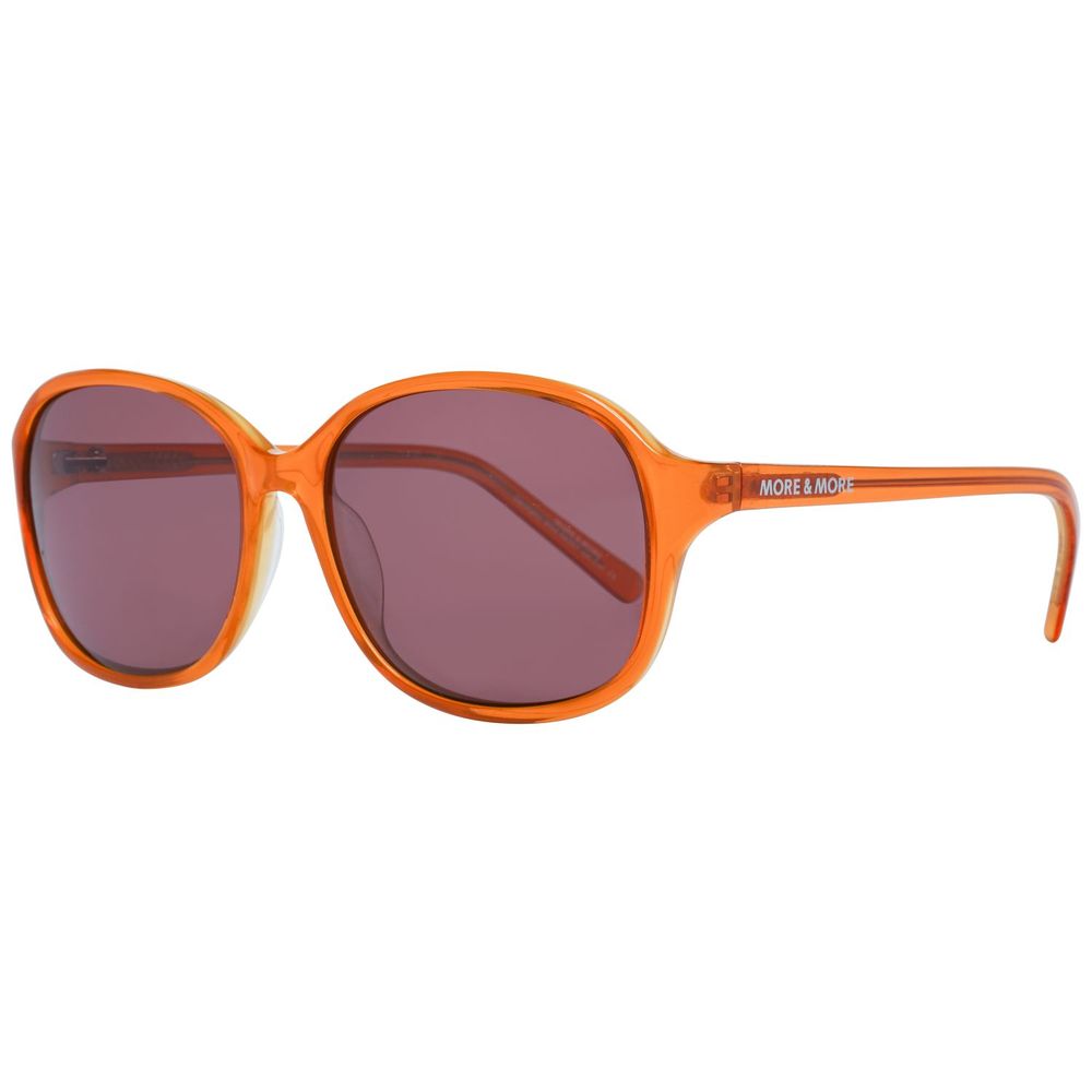 More &amp; More Orange Plastic Sunglasses