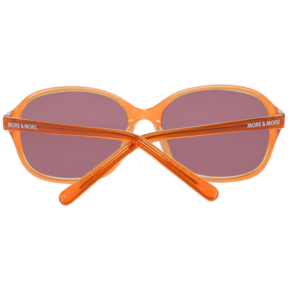 More &amp; More Orange Plastic Sunglasses