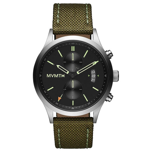 MVMT Green Fabric Watch