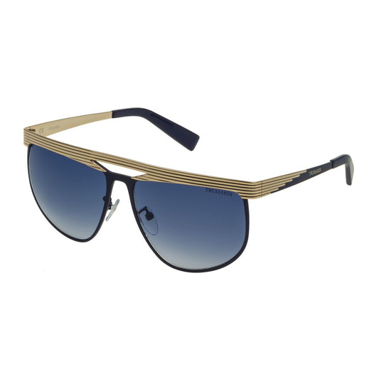 Trussardi Rosa Metall-Sonnenbrille