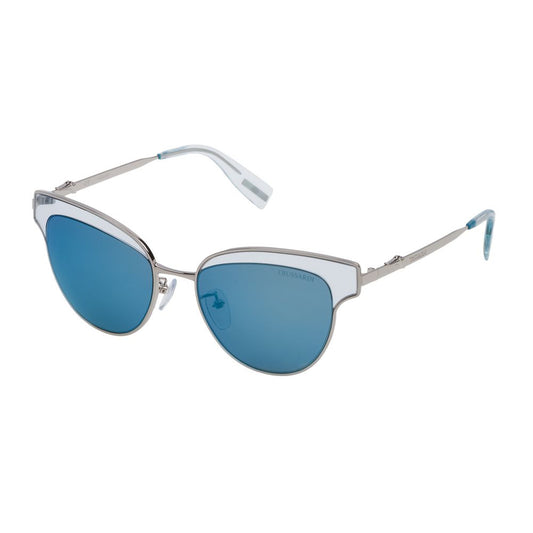 Trussardi Silberne Metall-Sonnenbrille