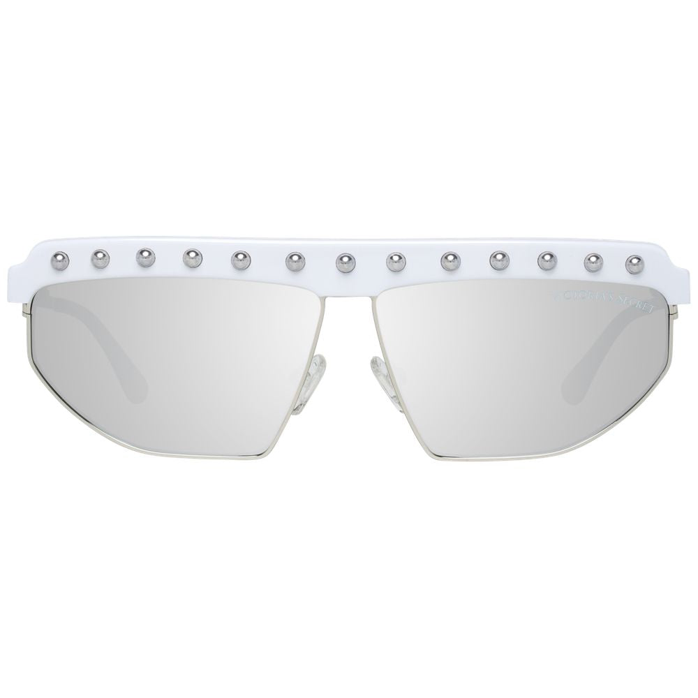 Victoria's Secret Weiße Metall-Sonnenbrille