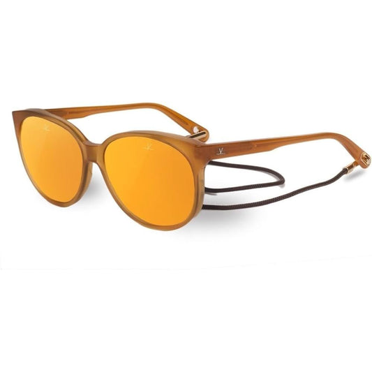 Vuarnet Braune Acetat-Sonnenbrille