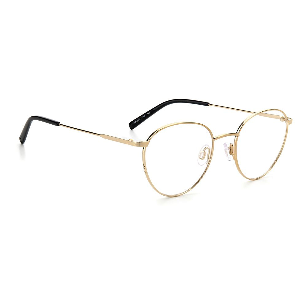 M Missoni gold-colored metal frames