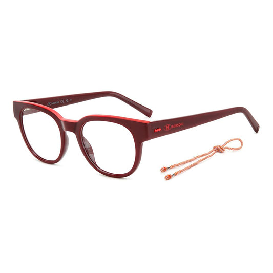 M Missoni Red Resin Frame