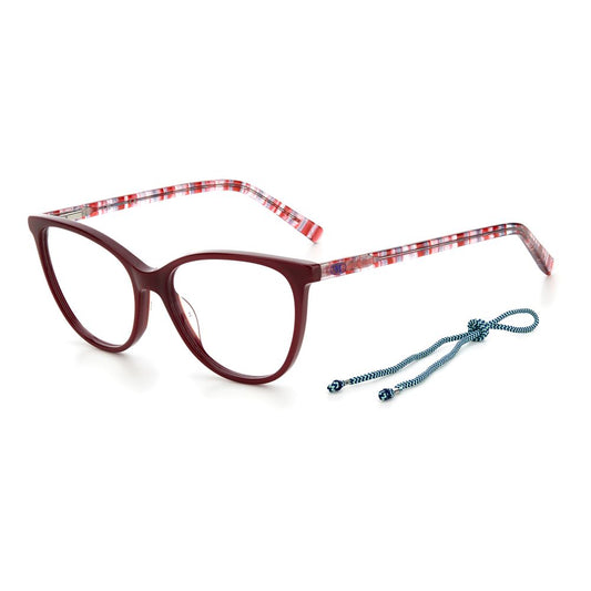 M Missoni Red Acetate -kehykset