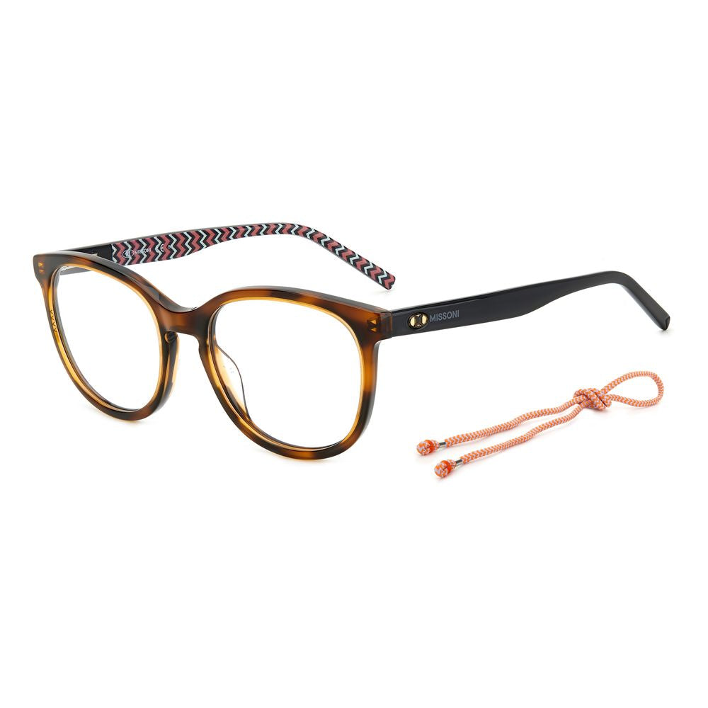 M Missoni Braune Acetat-Rahmen