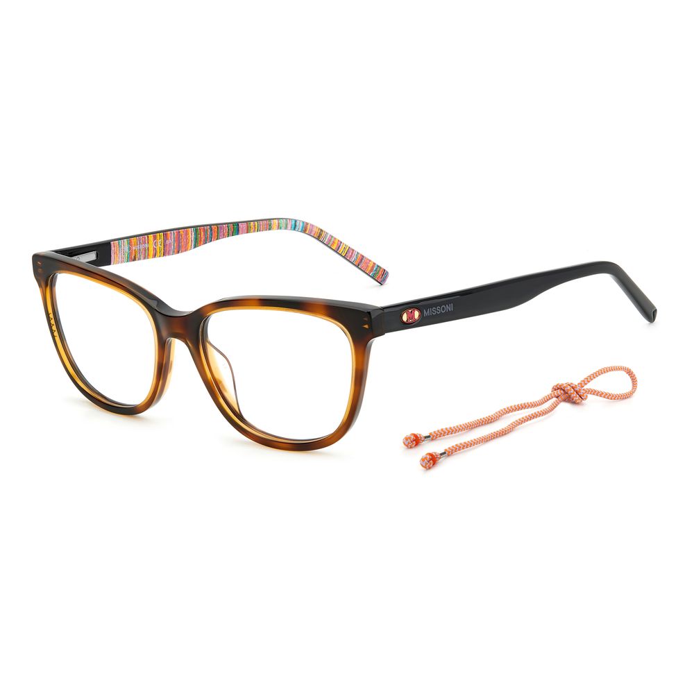 M Missoni Braune Acetat-Rahmen